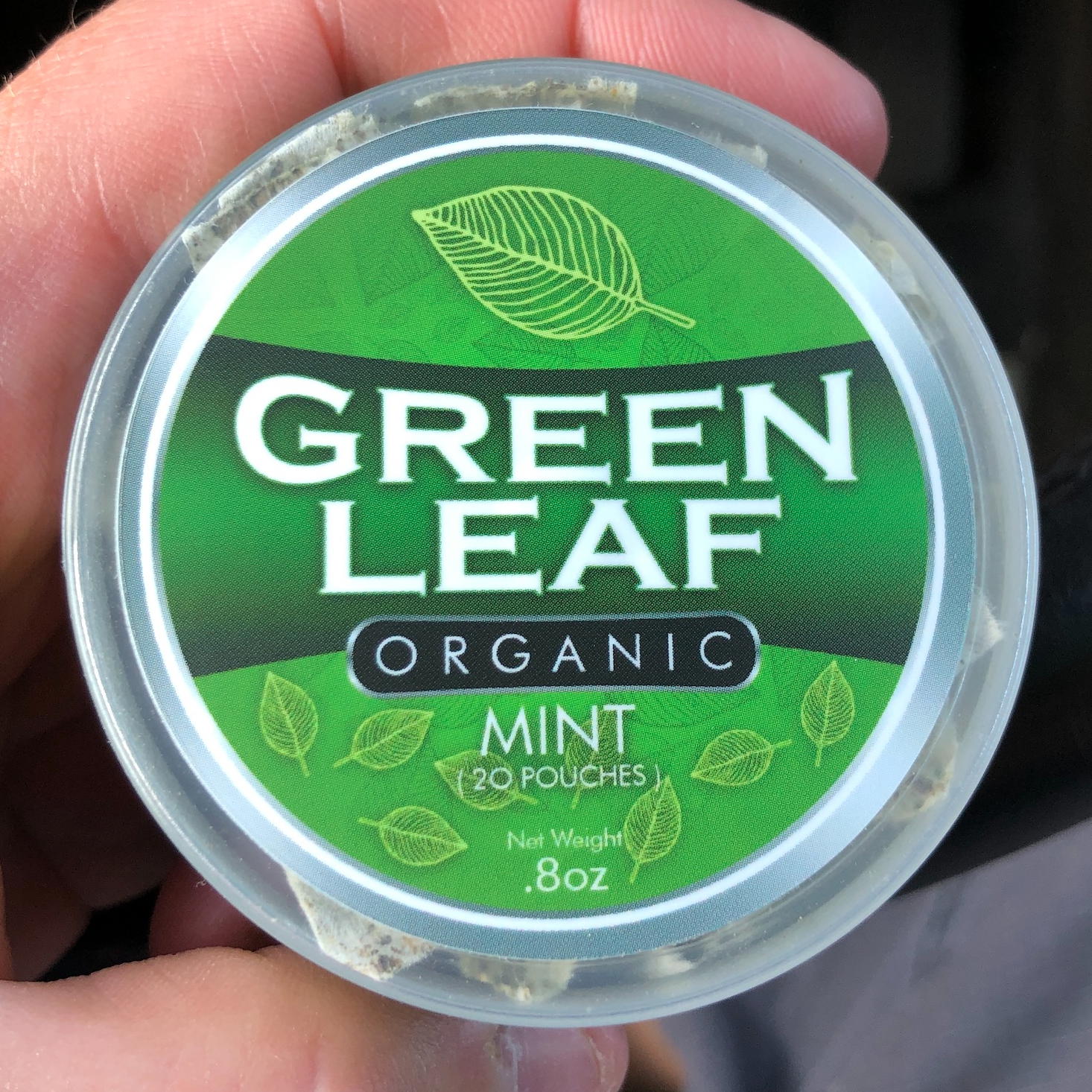 Green Leaf Organic Mint Pouches Review