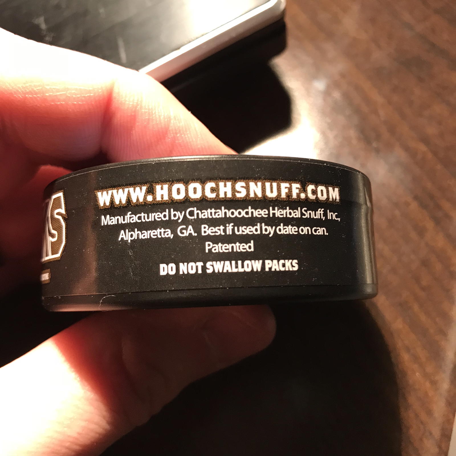Hooch Snuff Packs (Pouches) Review - KillTheCan.org