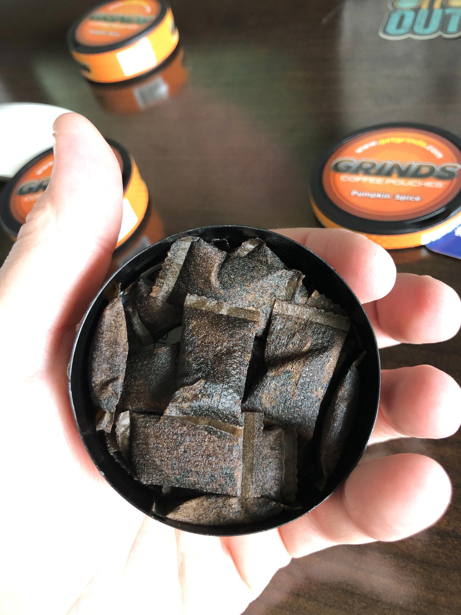 Grinds Coffee Pouches Pumpkin Spice Review