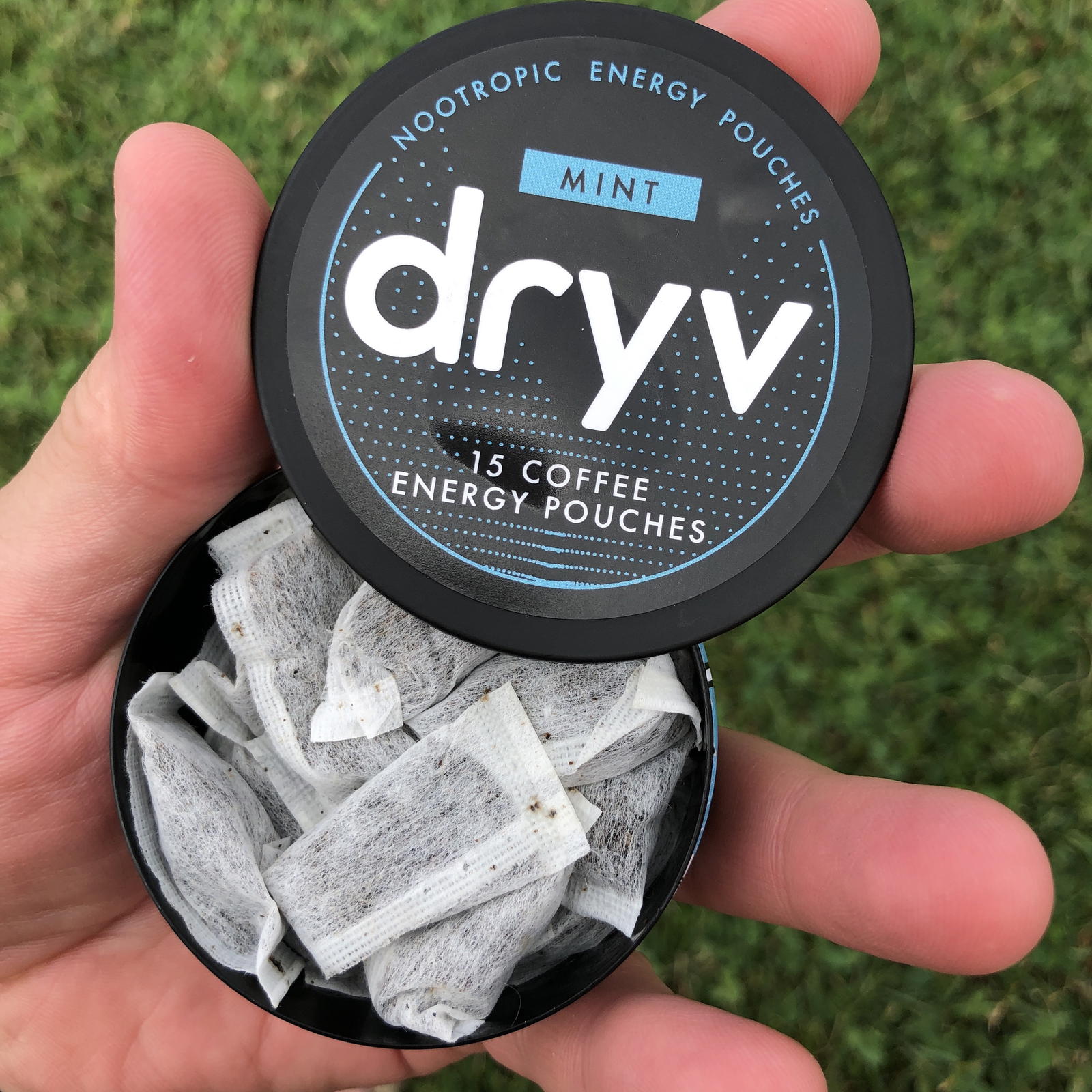 Dryv Energy Pouches Review Vanilla and Mint