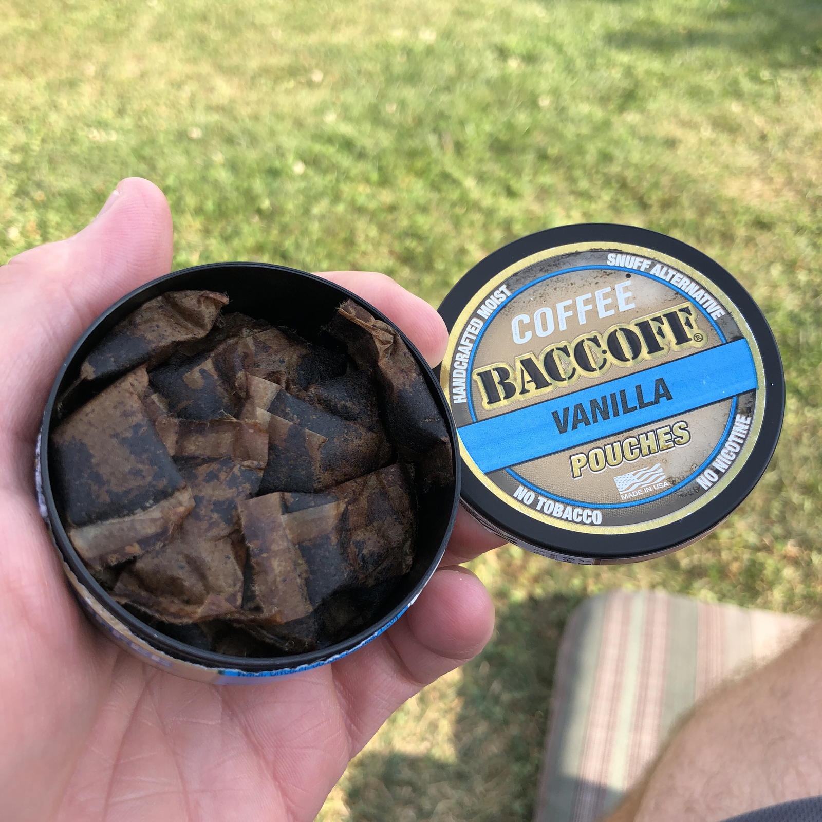 BaccOff Coffee Pouches Vanilla Review