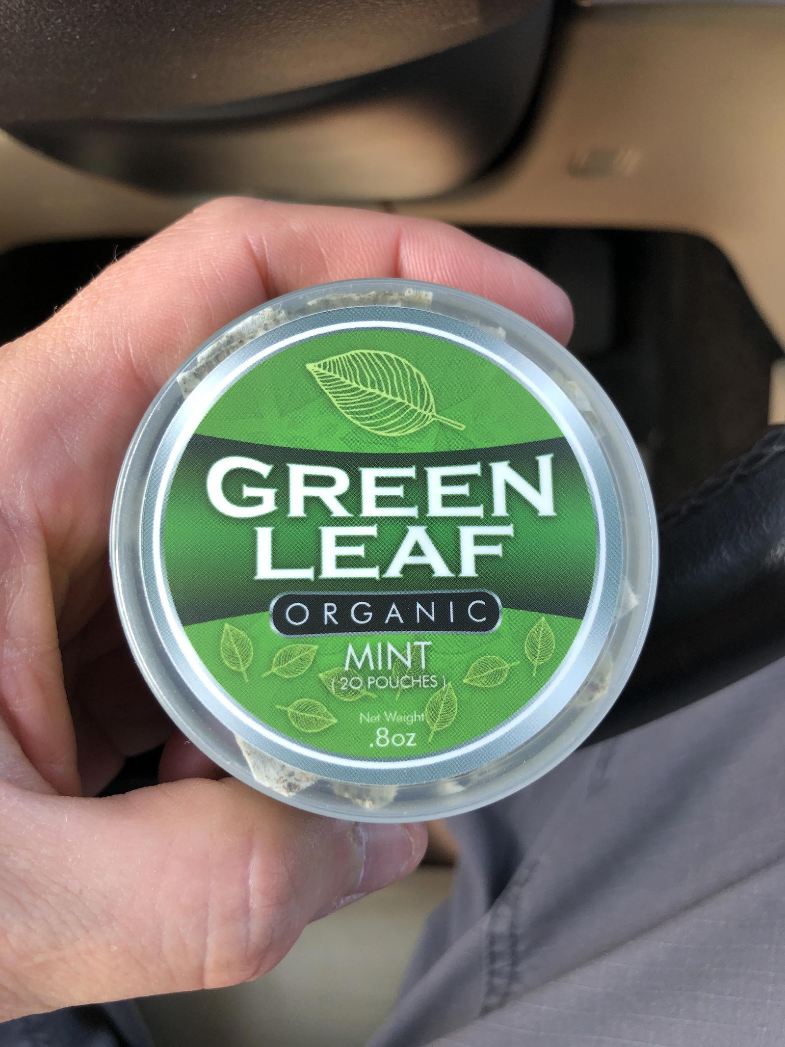 Green Leaf Organic Mint Pouches Review