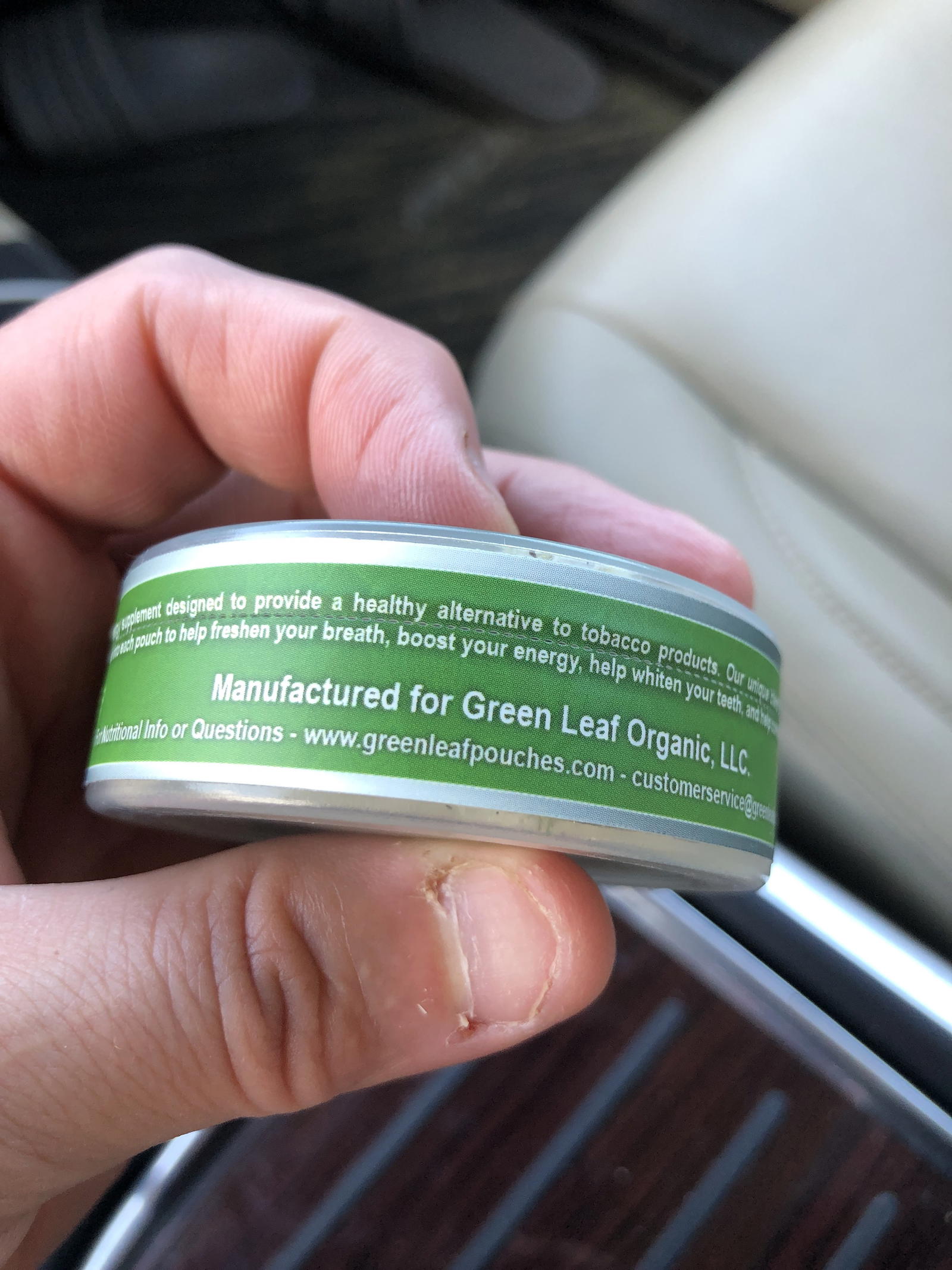 Green Leaf Organic Mint Pouches Review