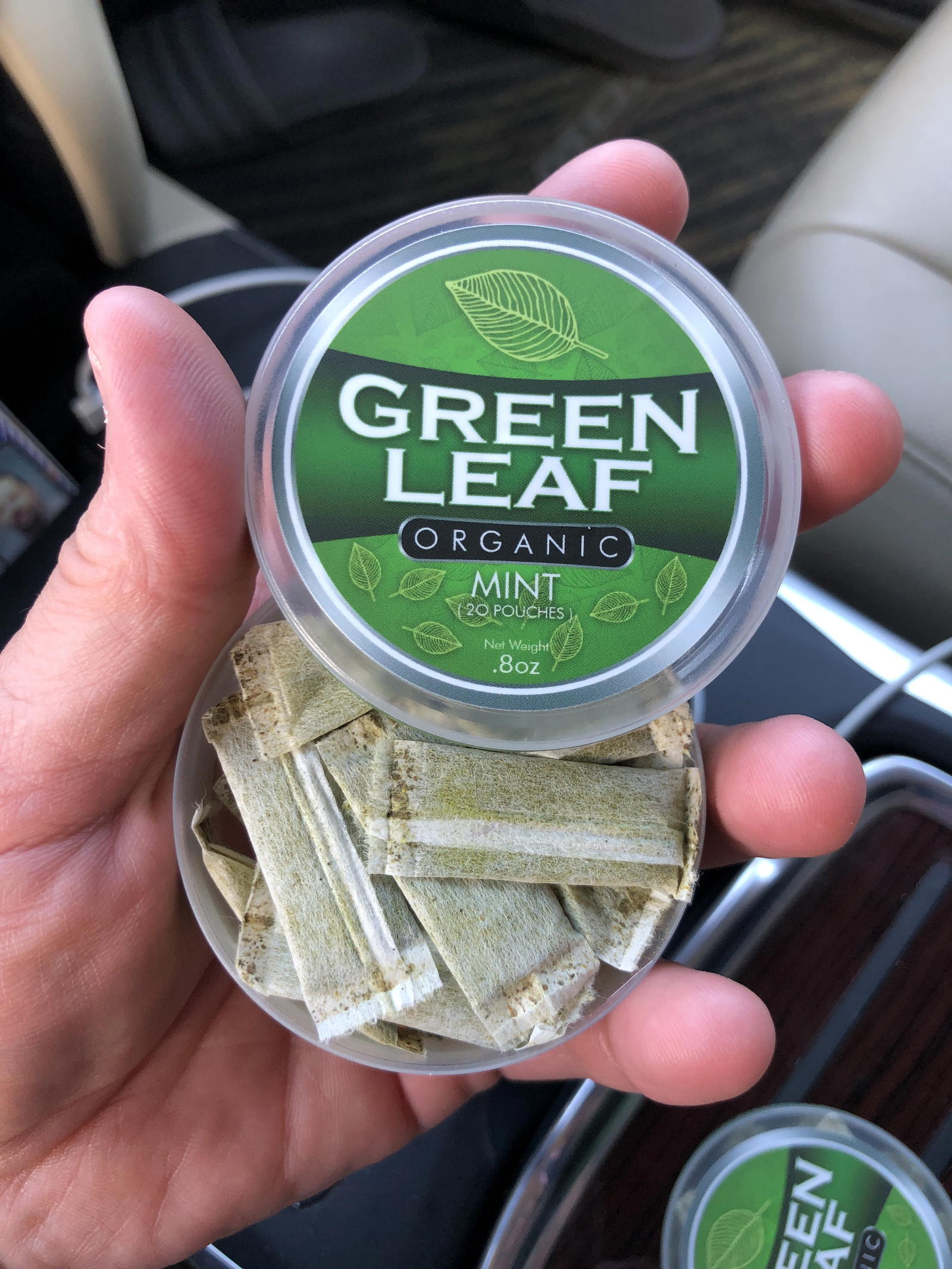 Green Leaf Organic Mint Pouches Review