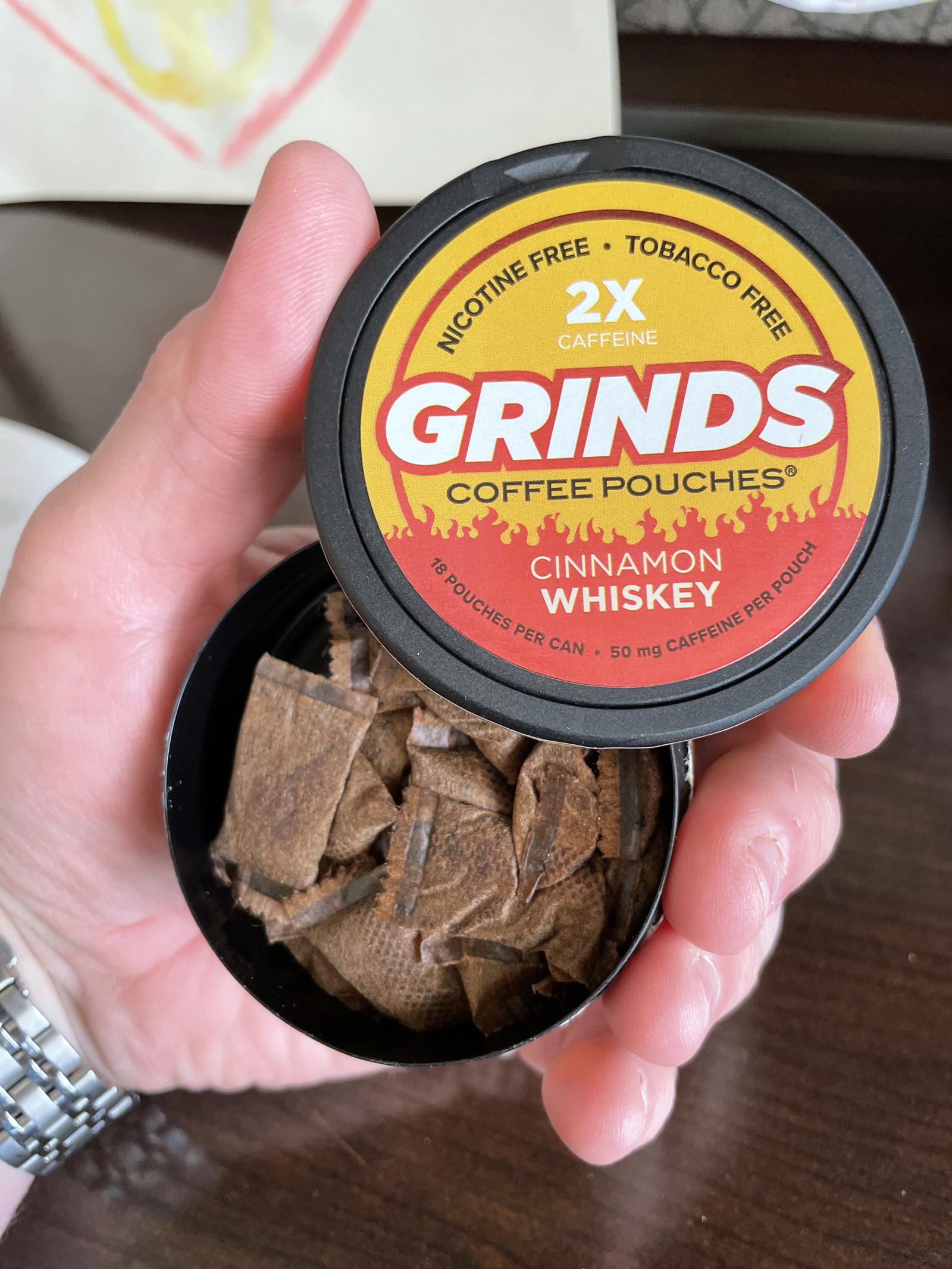 Grinds Coffee Pouches Cinnamon Whiskey Review KillTheCan org Grinds Coffee Pouches Cinnamon Whiskey Review KillTheCan org